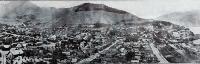 A panorama of the residential and business portion of Lyttelton.