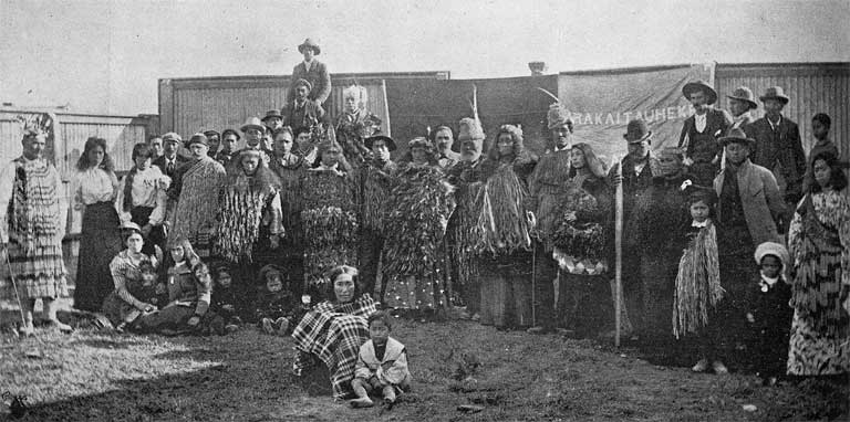 Maori who took part in the celebration in Timaru of the Coronation of King Edward VII and Queen Alexandra Maori who took part in the celebration in Timaru of the Coronation of King Edward VII and Queen Alexandra