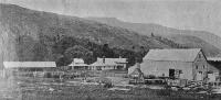 Fernlea farmyard, Port Levy, Banks Peninsula