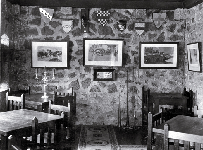 Tearooms downstairs at Sign of the Takahe 