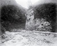 The road through the Otira Gorge, Arthur's Pass, on the West Coast route
