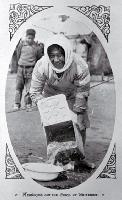 Measuring out the catch of whitebait (inanga)