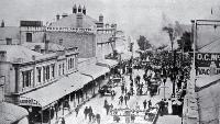 A fire in Christchurch