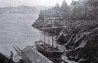 Baker's Bay, now Magazine Bay, in Lyttelton Harbour
