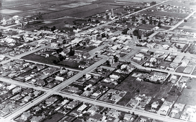 An aerial view of Waimate An aerial view of Waimate