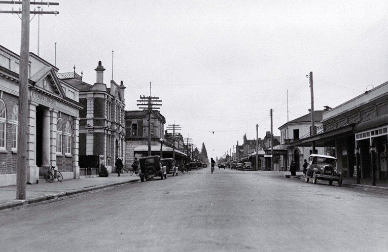 Little has changed in King Street, Temuka Little has changed in King Street, Temuka