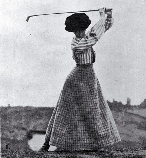 Miss Cowlishaw competing in the Christchurch Golf Club's Easter Tournament held on the Shirley Links Miss Cowlishaw competing in the Christchurch Golf Club's Easter Tournament held on the Shirley Links