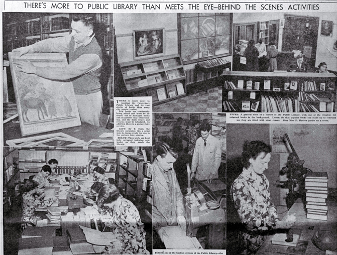 A behind the scenes look at the day to day activities of the Canterbury Public Library A behind the scenes look at the day to day activities of the Canterbury Public Library
