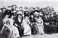 At the reception of Mrs and Miss Seddon by the Women's Social and Political League, Wellington