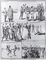 Maori football team's first match, at Richmond against the Surrey Club