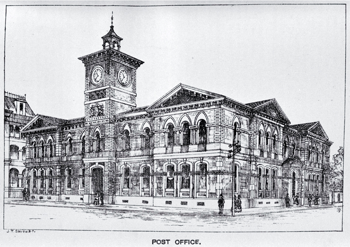 Post Office, Cathedral Square, Christchurch Post Office, Cathedral Square, Christchurch