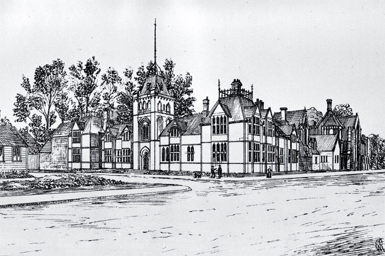Provincial Government Buildings, corner of Durham and Armagh Streets, Christchurch Provincial Government Buildings, corner of Durham and Armagh Streets, Christchurch