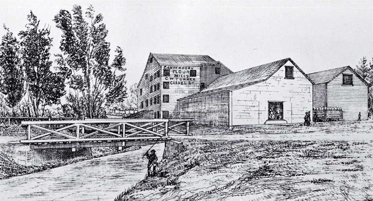 C. W. Turner's Canterbury Flour Mills, 234 Cashel Street, Christchurch C. W. Turner's Canterbury Flour Mills, 234 Cashel Street, Christchurch