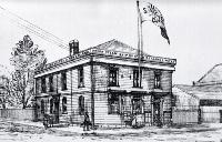 The Union Steam Ship Company, corner Cashel and Manchester Streets, Christchurch