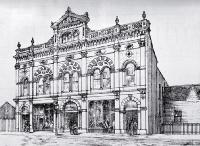Public hall (later St James Theatre), Tuam Street, Christchurch