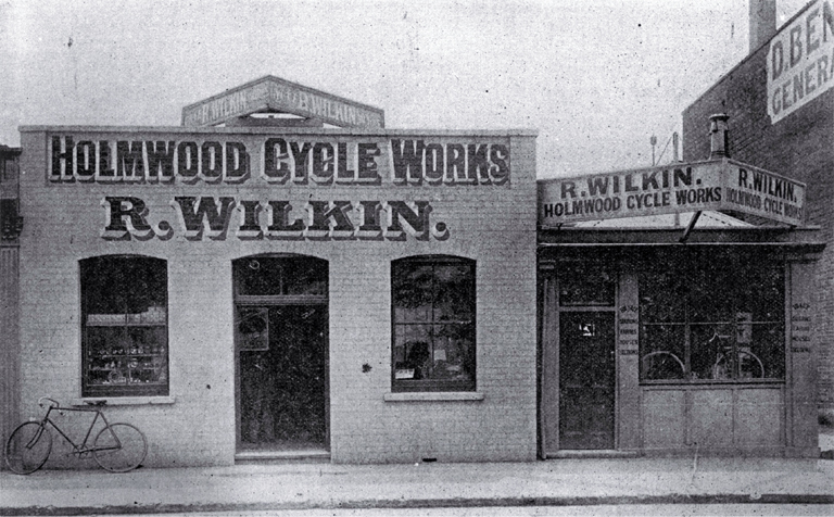 Holmwood Cycle Works, 168-170 Lichfield Street, Christchurch Holmwood Cycle Works, 168-170 Lichfield Street, Christchurch