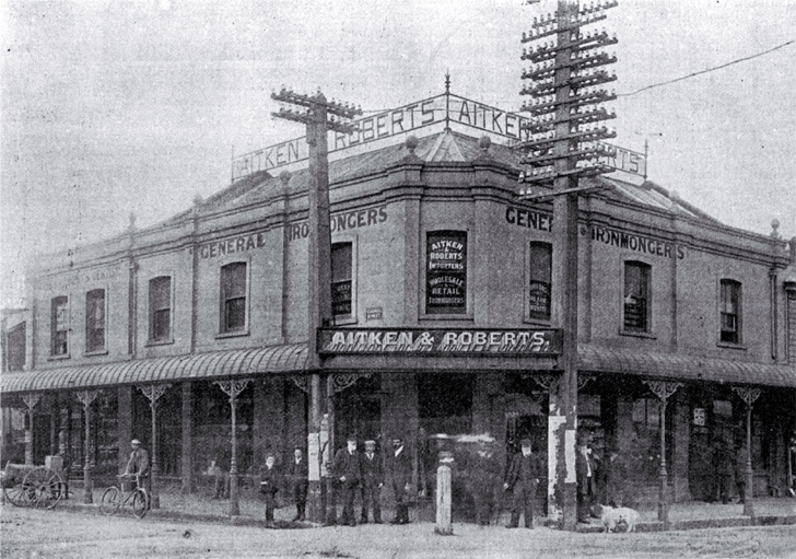 Aitken & Roberts, corner of Colombo and Lichfield Streets, Christchurch Aitken & Roberts, corner of Colombo and Lichfield Streets, Christchurch