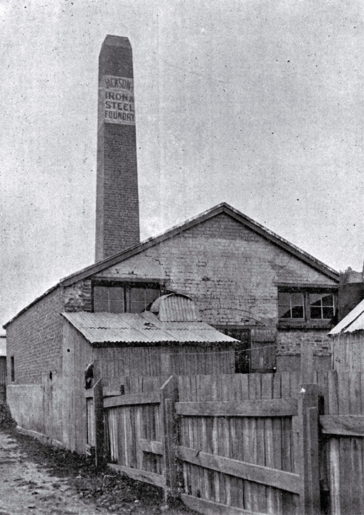 William H. Jackson's foundry, Madras Street, Christchurch William H. Jackson's foundry, Madras Street, Christchurch
