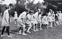 The Christchurch Normal School holds its annual sports gathering on the archery lawn, Botanic Gardens, Christchurch