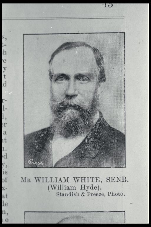 William White snr (1824-1899) William White snr (1824-1899)