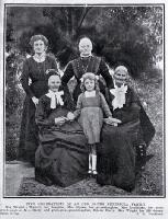 Five generations of an old Banks Peninsula family, the Wrights