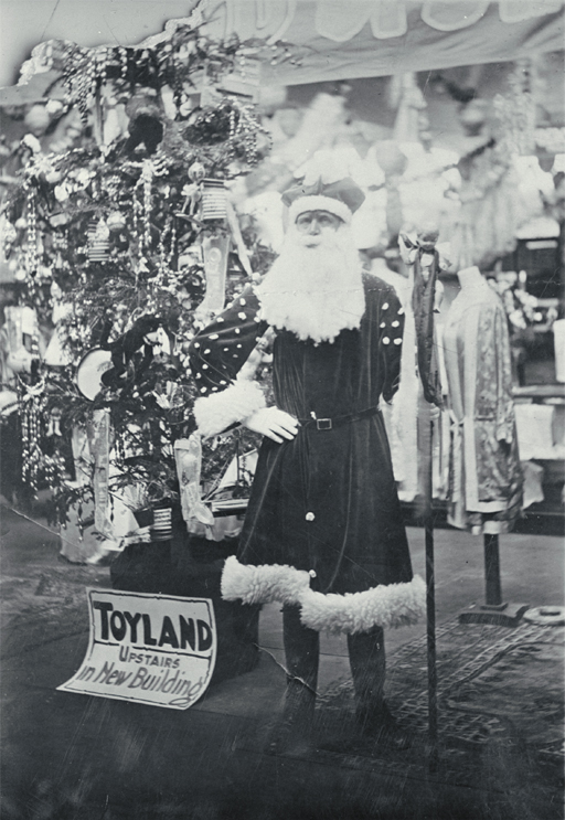 Father Christmas at T. Armstrong & Co. premises Father Christmas at T. Armstrong & Co. premises