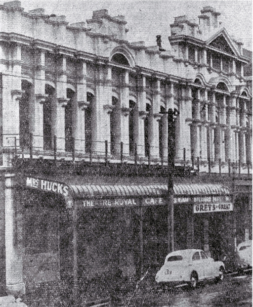 Mrs Hucks' Theatre Royal Caf&eacute; 