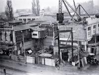 Reconstruction of T. Armstrong & Co. premises, corner of Colombo and Armagh Streets