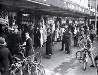 Fire sale, stock of Ross & Glendining, at T. Armstrong & Co. premises, corner of Colombo and Armagh Streets