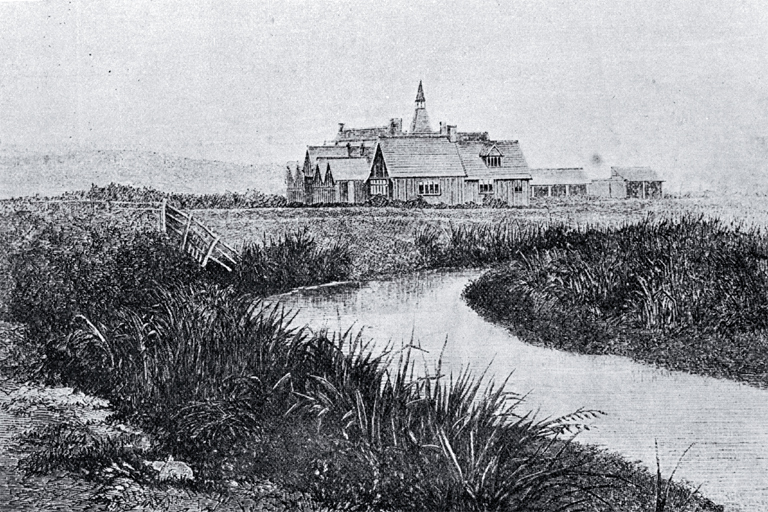 Christ's College in 1859 Christ's College in 1859