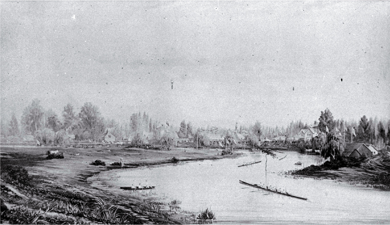 A bit of old Christchurch : opening the boating season in 1875. A bit of old Christchurch : opening the boating season in 1875.