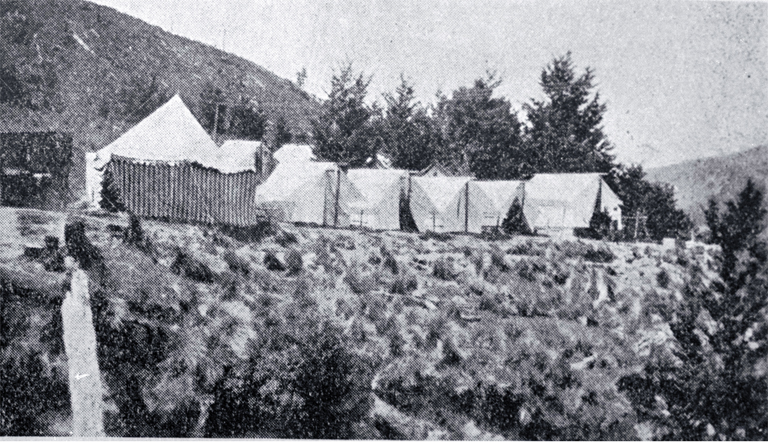 The Christchurch City Council's scheme to obtain power from the Waimakariri River, near Pattersons Creek The Christchurch City Council's scheme to obtain power from the Waimakariri River, near Pattersons Creek