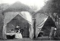 A patient's quarters at the Avon Pine Sanitorium at Wainoni on the New Brighton Road.