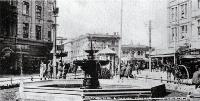 The junction of High and Cashel Streets, Christchurch.