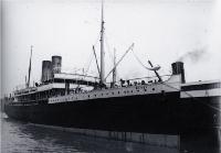 The Maori, first vessel built for the Wellington-Lyttelton steamer express service, in port at Wellington