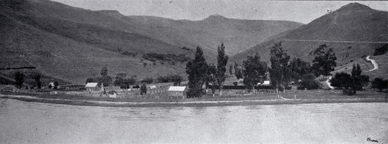The Maori pa at Port Levy, Banks Peninsula The Maori pa at Port Levy, Banks Peninsula