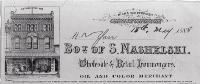Taken from an invoice supplied by S. Nashelski, wholesale & retail ironmongers