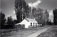Amelia Frances Rogers' (1849-1928) riverbank home-cum-post office on New Brighton Road, a little below the Avondale Bridge  