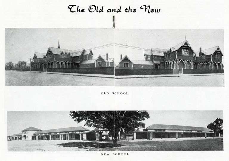 The old and the new. The old and the new.