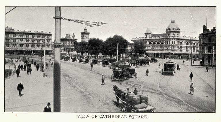 View of Cathedral Square View of Cathedral Square