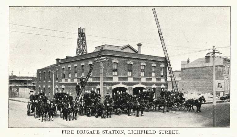 Fire Brigade Station, Lichfield Street Fire Brigade Station, Lichfield Street