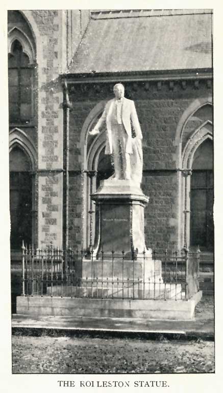 The Rolleston Statue The Rolleston Statue