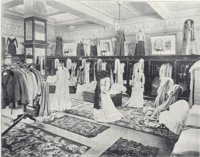 The mantle show room, Ballantynes, Cashel Street, Christchurch The mantle show room, Ballantynes, Cashel Street, Christchurch