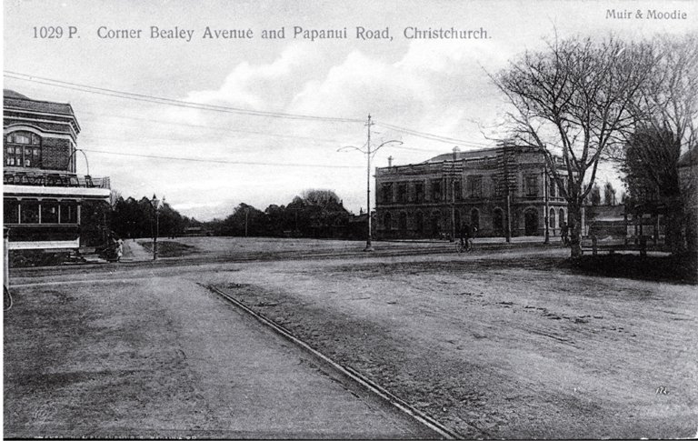 Corner, Bealey Avenue and Papanui Road, Christchurch Corner, Bealey Avenue and Papanui Road, Christchurch