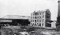 The Wood Bros. flour mill at Addington, Christchurch