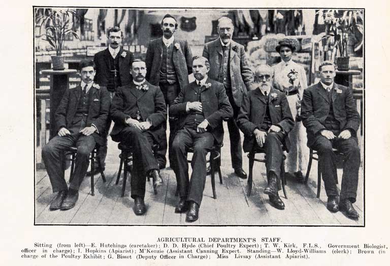 Agricultural Department’s staff. Agricultural Department’s staff.