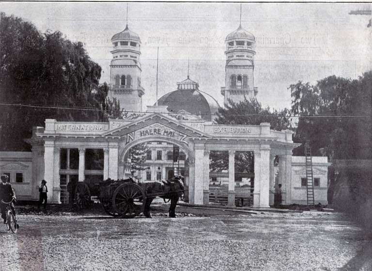 At the main entrance At the main entrance