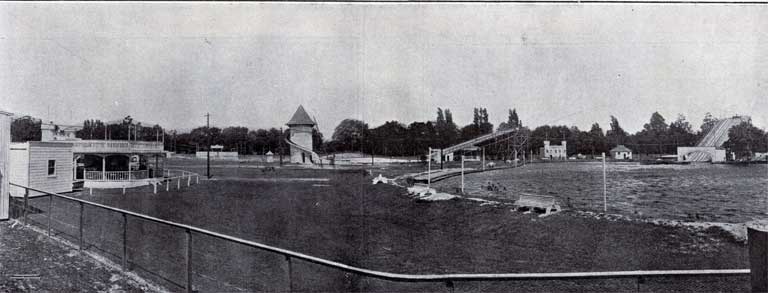 Wonderland, showing the Water Chute, the Toboggan Slide, the Katzenjammer Castle and the Helter Skelter Wonderland, showing the Water Chute, the Toboggan Slide, the Katzenjammer Castle and the Helter Skelter
