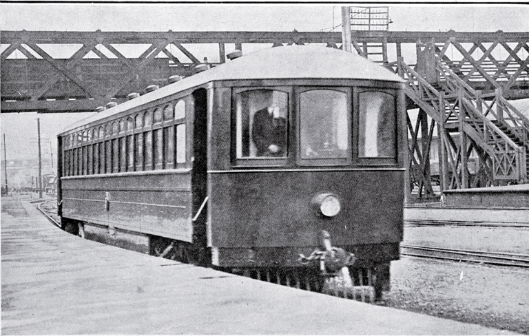 A new experimental electric battery rail-car commences on the Christchurch-Lyttelton line A new experimental electric battery rail-car commences on the Christchurch-Lyttelton line
