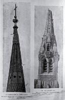 Earthquake damage, Cathedral Square, Christchurch, pictured 1901